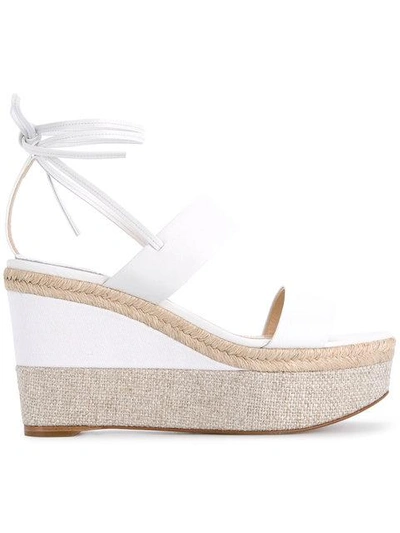 Shop Paul Andrew Heizer Sandals In 102 White