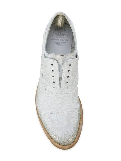 Shop Officine Creative Lexikon Oxford Shoes - White