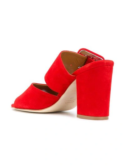 Paris Texas Buckled Open In Red