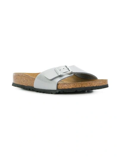 Shop Birkenstock Madrid Sandals In Grey