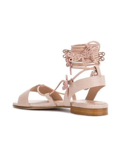 Shop Red Valentino Dragonfly Rope Sandals
