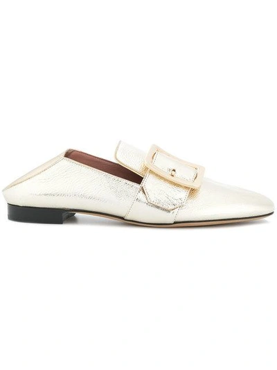 Shop Bally Janelle Loafers - Metallic