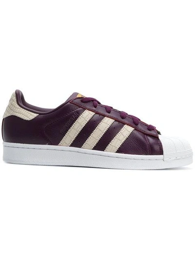 Shop Adidas Originals Superstar Sneakers In Pink