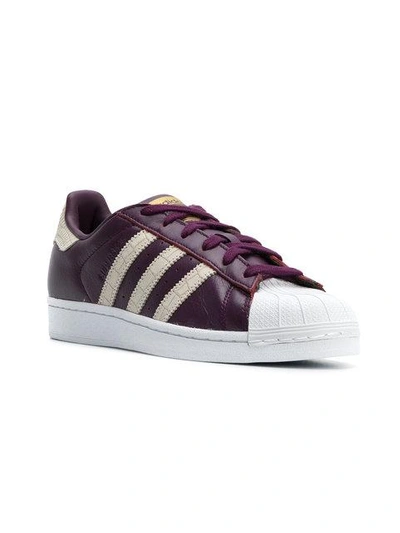 Shop Adidas Originals Superstar Sneakers In Pink