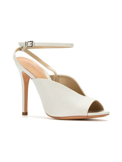 Shop Schutz Open Toe High In White