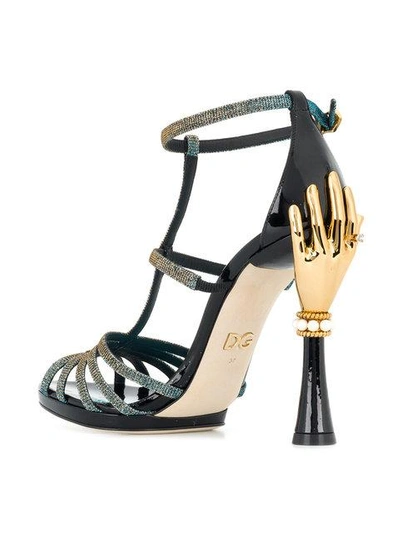 Shop Dolce & Gabbana Bette Sandals - Black