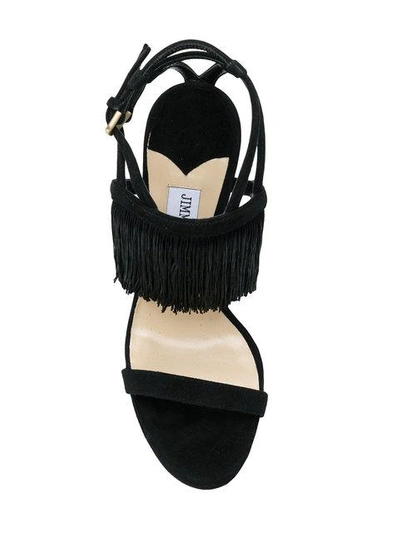 Shop Jimmy Choo Farrah Sandals In Black