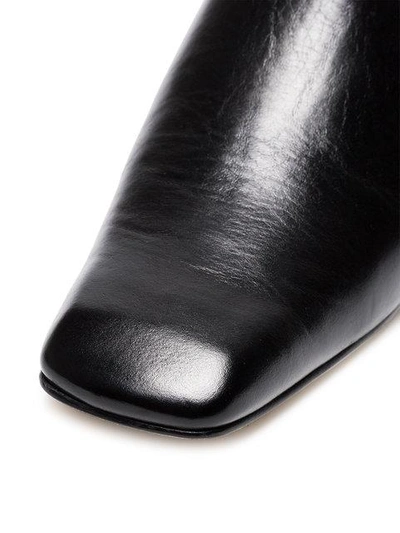 Shop Dorateymur Black Han 30 Leather Slip On Mules