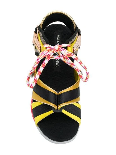 Shop Marc Jacobs Somewhere Sport Sandals - Multicolour