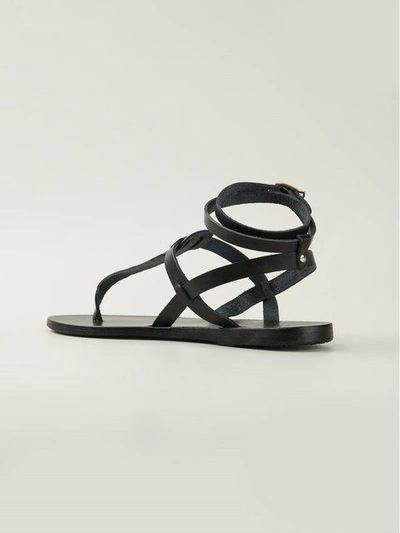 Shop Ancient Greek Sandals 'estia' Sandals In Black