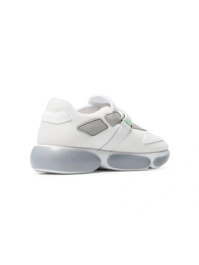 Shop Prada White Cloudbust Sneakers