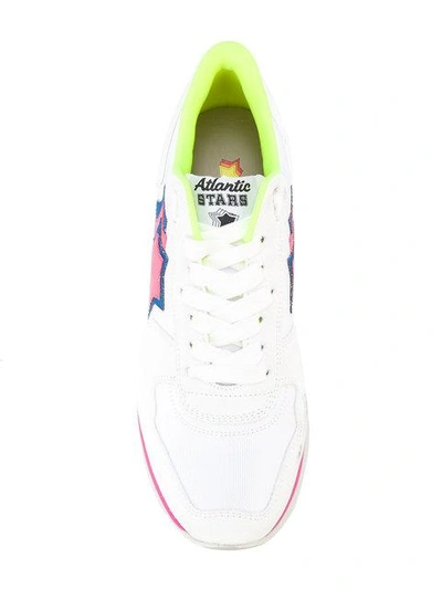 Shop Atlantic Stars Vega Sneakers In White