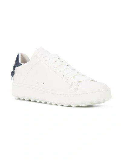 Shop Coach C101 Low Top Sneakers - White