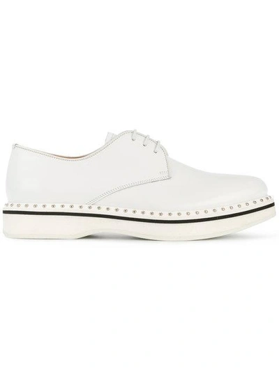 Shop Church's Tammi Wedge Derby Shoes In White