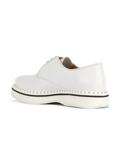Shop Church's Tammi Wedge Derby Shoes In White