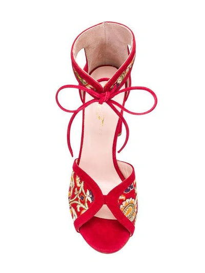 Shop Anna F Embroidered Sandals