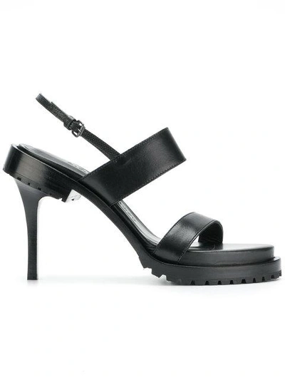 Shop A.f.vandevorst Stiletto Sandals In Black