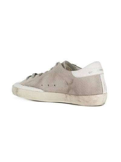 Shop Golden Goose Superstar Sneakers In Grey