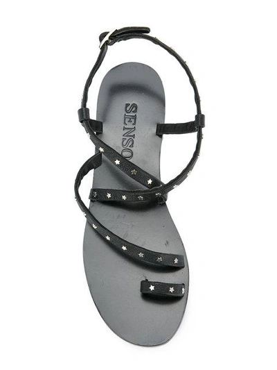 Senso Cassandra Strappy Sandals In Black