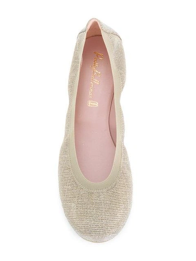 Shirley elasticated ballerinas