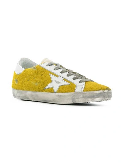 Shop Golden Goose Deluxe Brand Superstar Sneakers - Yellow & Orange