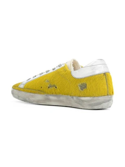 Shop Golden Goose Deluxe Brand Superstar Sneakers - Yellow & Orange