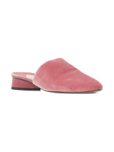 Shop Paul Andrew Pisa Mules In Pink