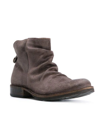 Shop Fiorentini + Baker Ruched Ankle Boots In Brown