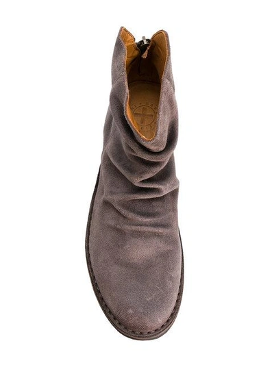 Shop Fiorentini + Baker Ruched Ankle Boots In Brown