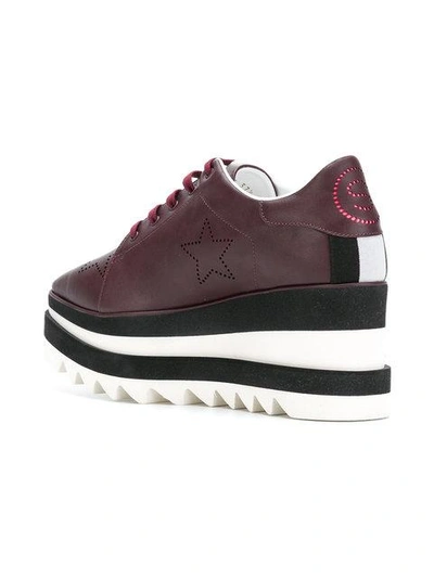 Shop Stella Mccartney Star Elyse Platform Sneakers