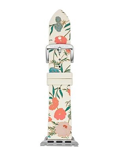 Shop Kate Spade New York Floral Apple Watch Strap In Multi