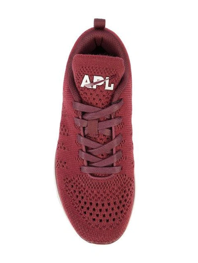 Shop Apl Athletic Propulsion Labs Woven Lace In Red