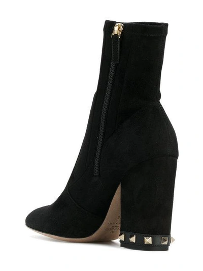 Shop Valentino Garavani Rockstud Ankle Boots