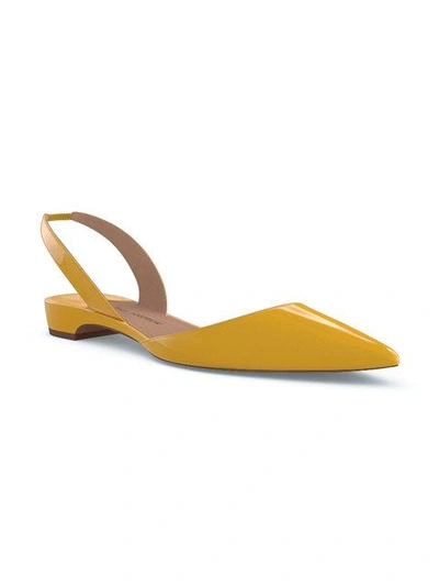 Shop Paul Andrew Rhea 15 Ballerina Shoes In Yellow