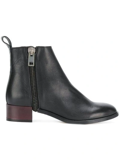 zip ankle boots