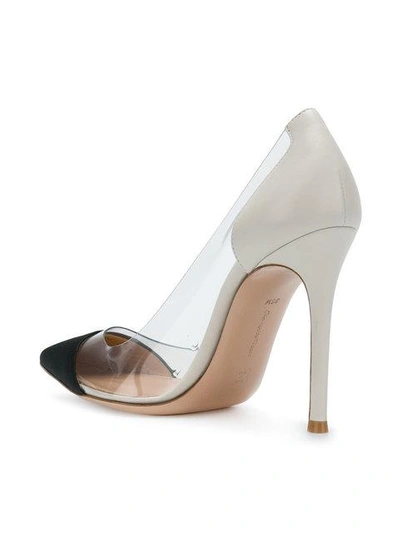 Shop Gianvito Rossi Plexi Pumps