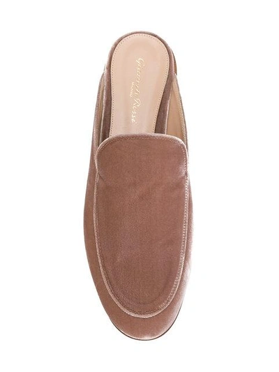 Shop Gianvito Rossi Palau Loafer Mules In Pink