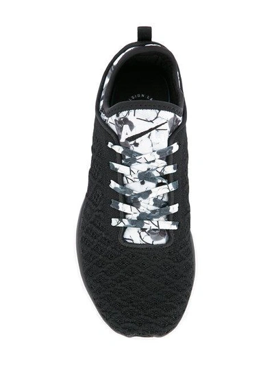 Shop Apl Athletic Propulsion Labs Apl Techloom Floral Sneakers - Black