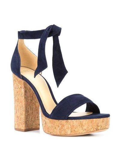 Shop Alexandre Birman Celine Sandals In Blue