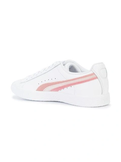 Shop Puma Clyde L Velfs Wn's Sneakers - White