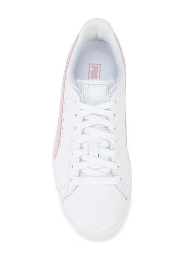 Shop Puma Clyde L Velfs Wn's Sneakers - White