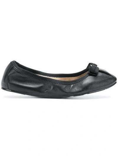 Shop Ferragamo My Joy Ballerina Shoes In Black