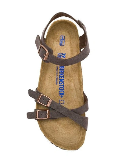 Shop Birkenstock Rio Sandals In Brown