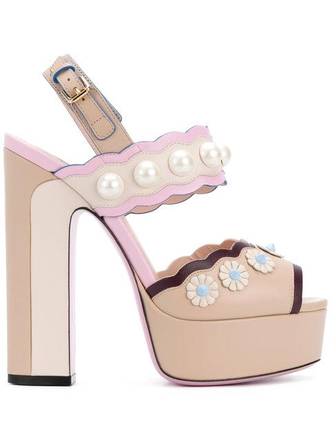 fendi pearl sandals