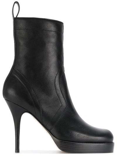 Shop Rick Owens Platform Boots In Black