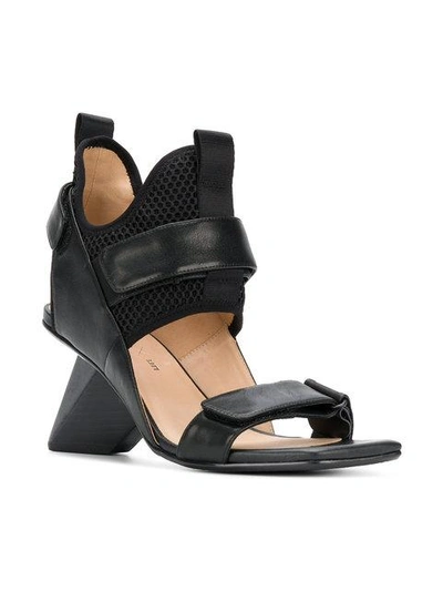 Shop United Nude Touch Strap Sandals In Black