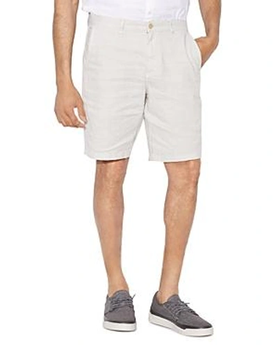 Shop John Varvatos Regular Fit Shorts In Mercury Gray