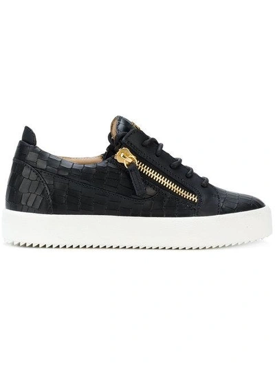 Shop Giuseppe Zanotti Nicki Low Top Sneakers