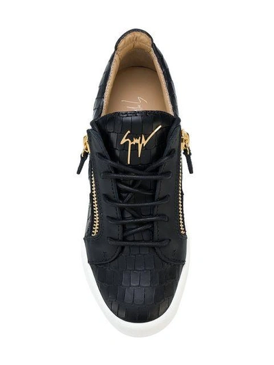 Shop Giuseppe Zanotti Nicki Low Top Sneakers