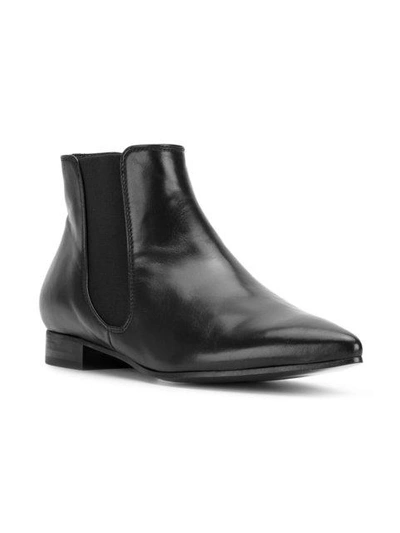 Shop P.a.r.o.s.h . Elasticated Panel Ankle Boots - Black